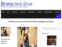 Tablet Screenshot of fitnesstestdrive.com